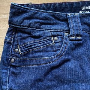 LANE BRYANT SIMPLY STRAIGHT JEANS